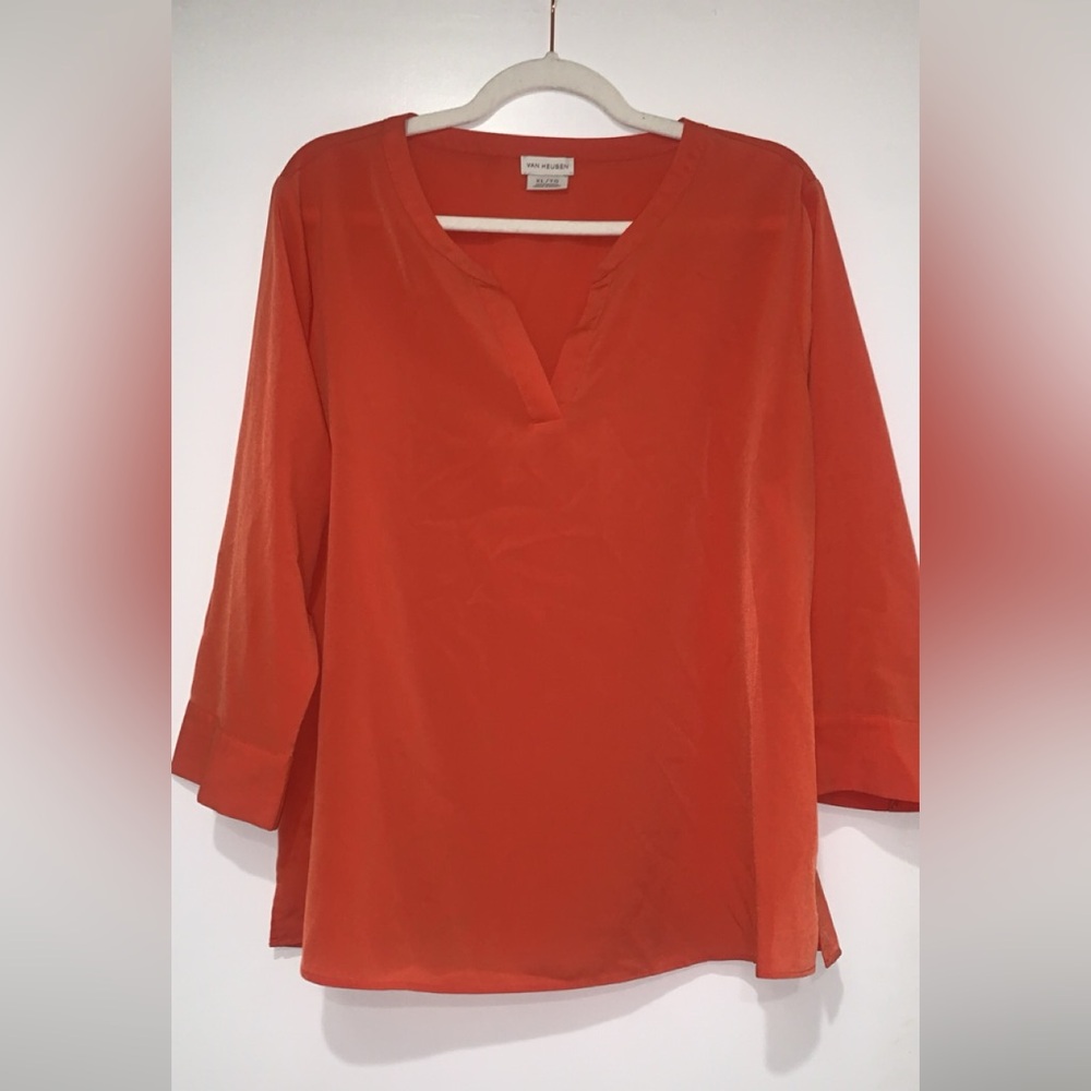 Van Heusen top blouse 3/4 sleeve